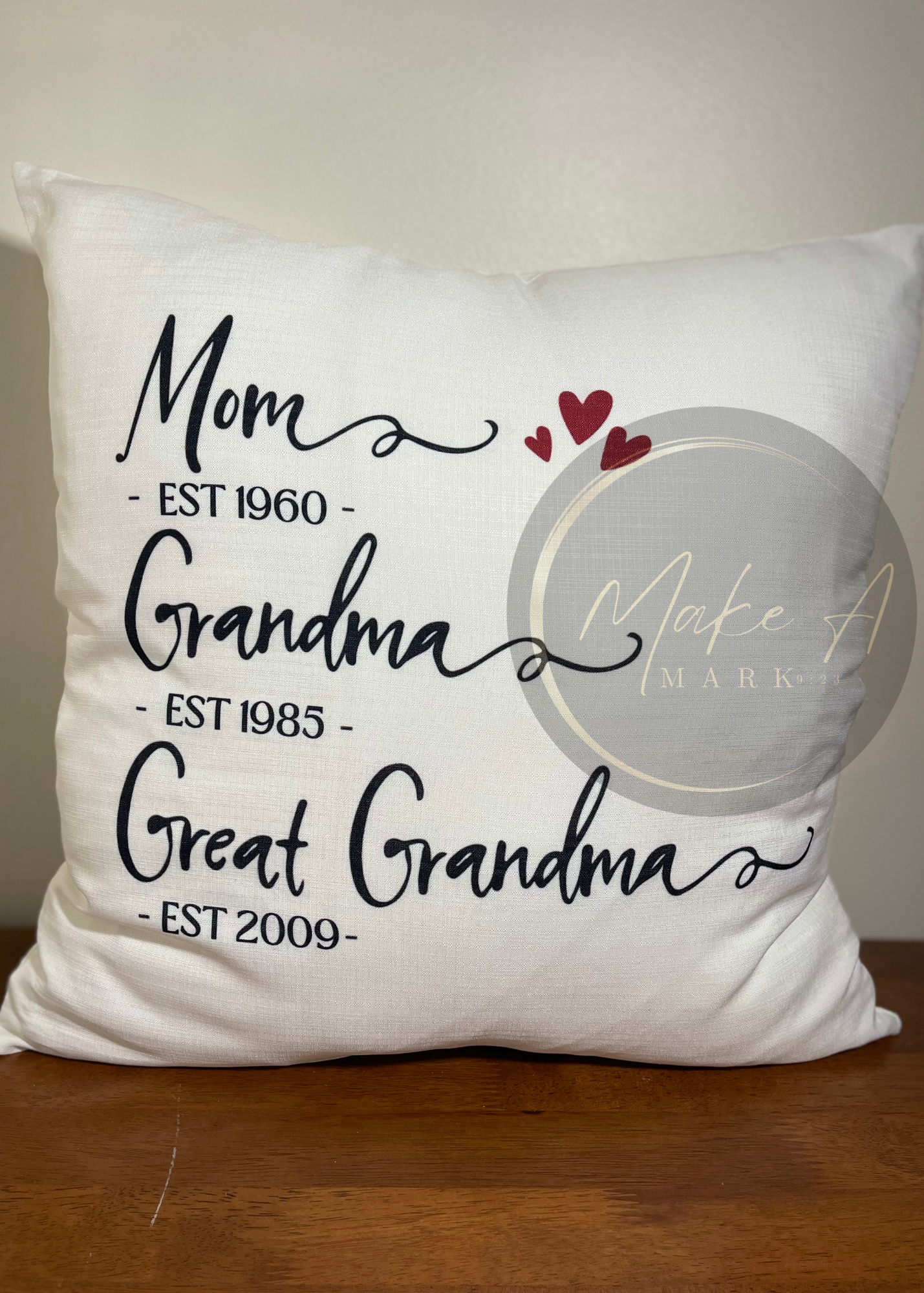 Customized Mothers Day Pillow